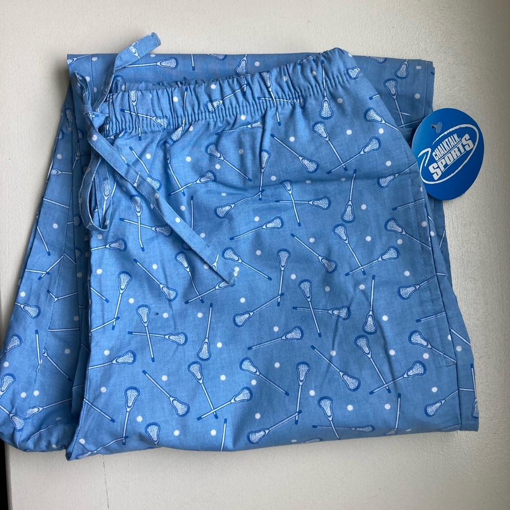 Laxin’ Lacrosse pajama bottoms - Picture 2 of 2